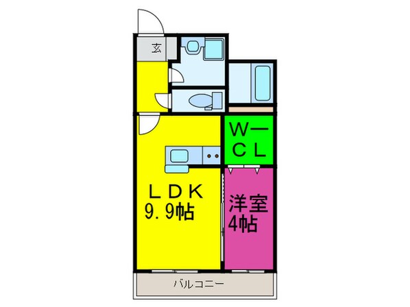 Maison ISLEの物件間取画像